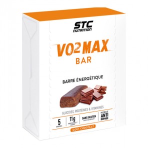 STC Nutrition VO2 Max barres énergétique goût chocolat 5 x 45gr