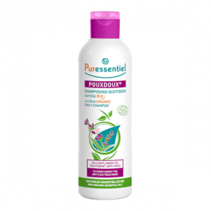 Puressentiel Pouxdoux shampoing quotidien bio 200ml