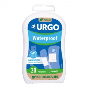 Urgo waterproof 20 pansements imperméables