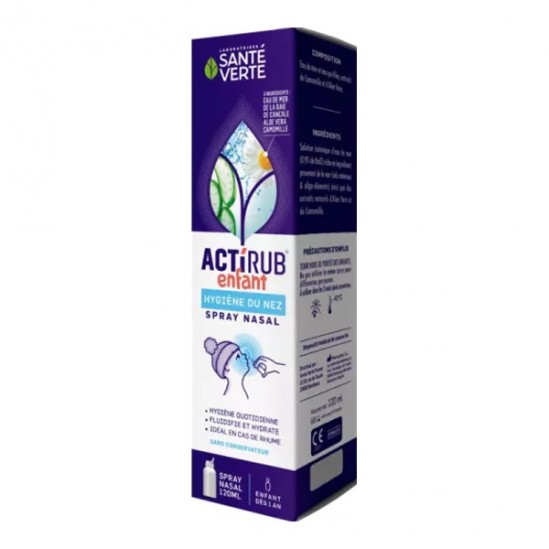 Santé Verte Actirub enfant spray nasal 120ml