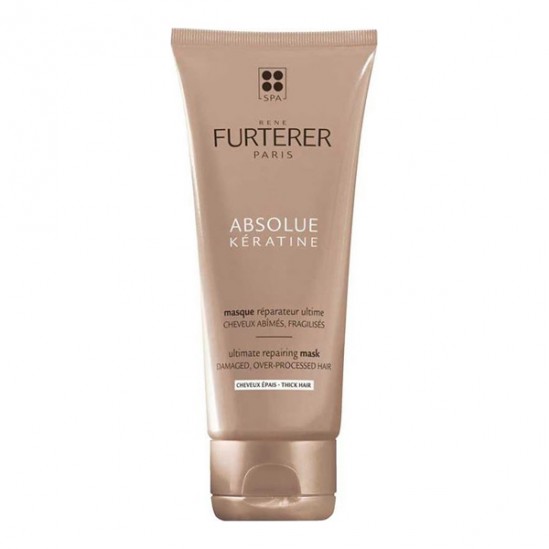 René Furterer Absolue Kératine masque réparateur ultime cheveux épais 100ml