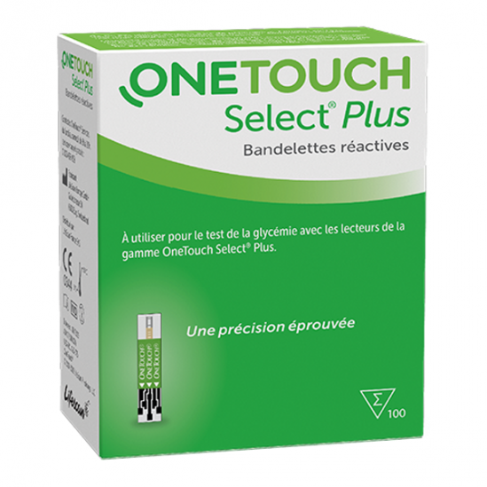 One Touch Select plus 10 bandelettes réactives