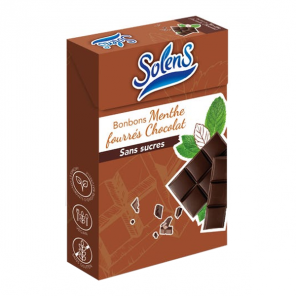 Solens Bonbons Menthe Fourrés Chocolat 50gr