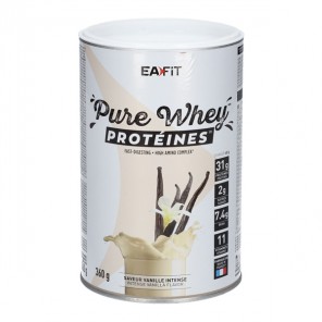 Eafit Pure Whey Protéines - vanille intense 360gr