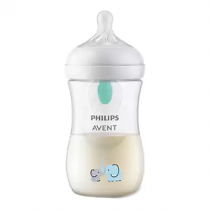 Avent Biberon Natural response air free élèphant 260ml