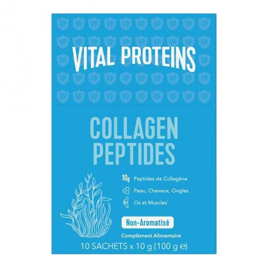 Vital Proteins Collagen Peptides boîte de 10 sticks x 10gr