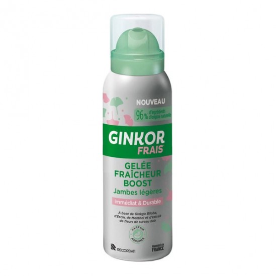 Ginkor Frais gelée fraîcheur boost jambes légères 100ml