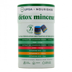 UPSA Nourished Minceur 7 en 1 - 30 gummies