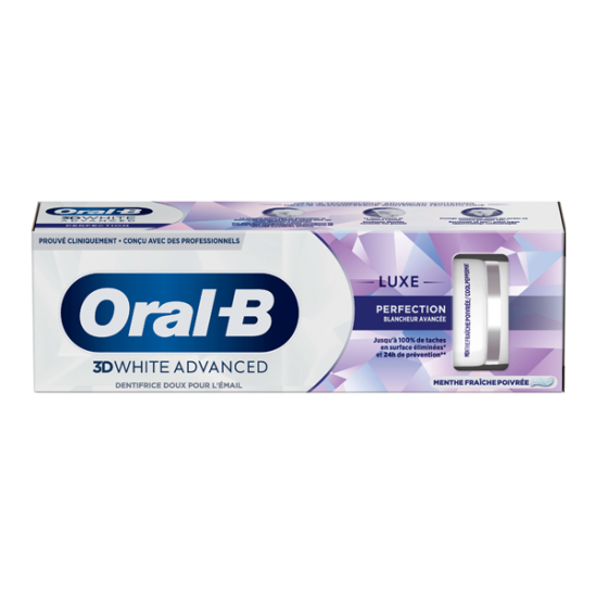 Oral-B 3D White Advanced luxe perfection dentifrice 75ml