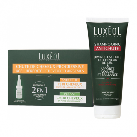 Luxéol Pack Chute de cheveux