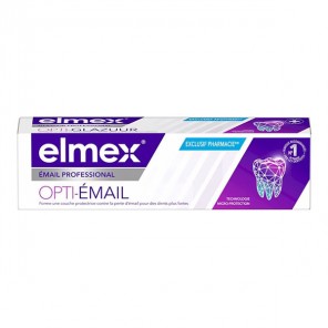 Elmex Opti-émail dentifrice blancheur lot de 2 x 75ml