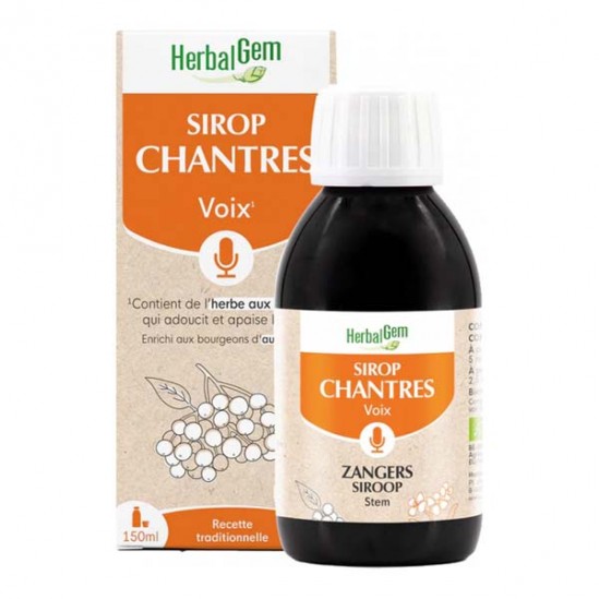 HerbalGem sirop des Chantres bio 150ml