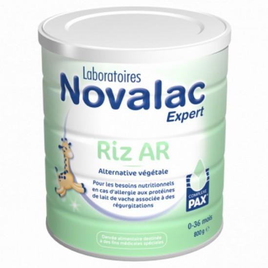 Novalac Expert riz AR lait 0-36 mois 800gr