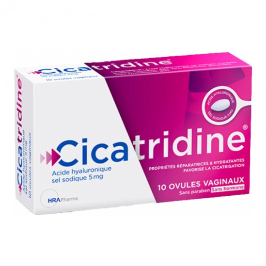 HRA Pharma Cicatridine 10 ovules vaginaux