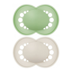MAM Original 2 sucettes silicone +6 mois, tendance