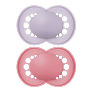 MAM Original 2 sucettes silicone +6 mois, tendance