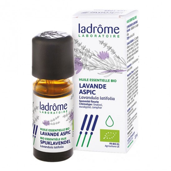 Ladrôme Lavande Aspic huile essentielle bio 10ml