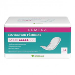 Marque Verte Semesa protection féminine maxi 14 unités