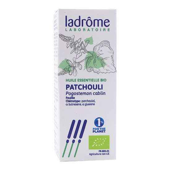 Ladrôme Patchouli huile essentielle bio 10ml