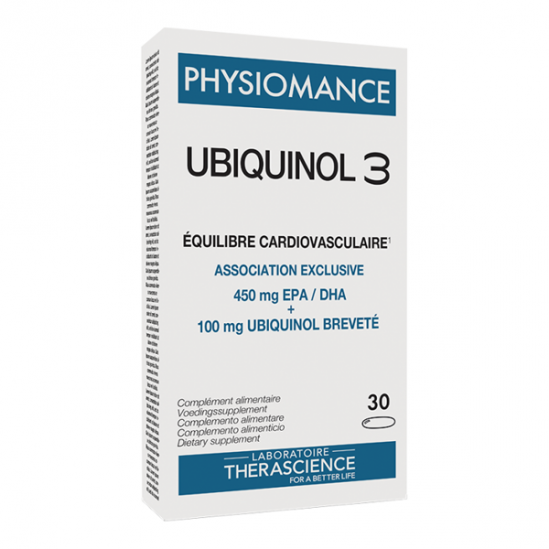 Therascience Physiomance Ubiquinol 3 - 30 capsules