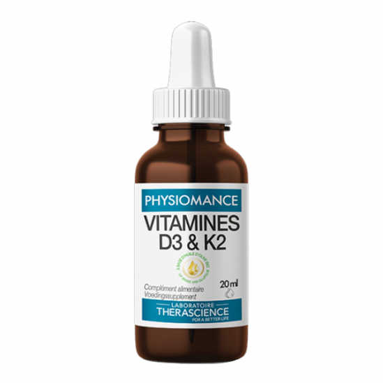 Therascience Physiomance Vitamines D3 & K2 - 20ml