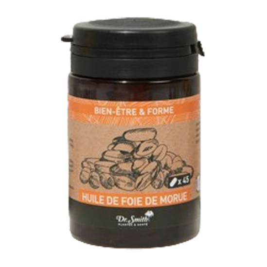 Dr Smith huile de foie de Morue 45 gélules