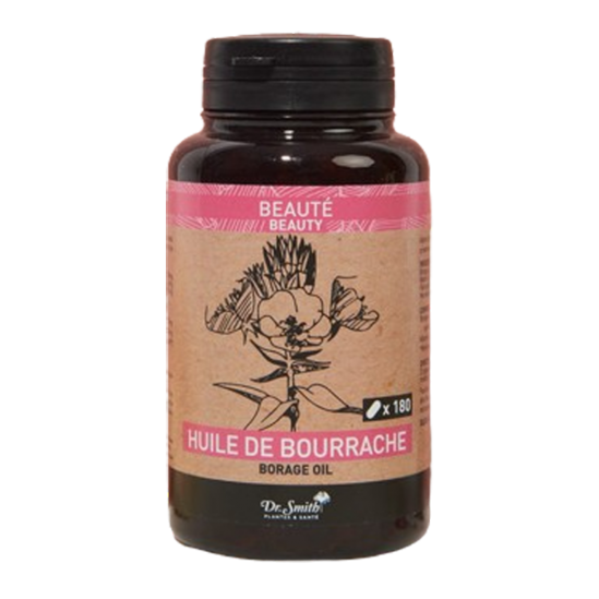 Dr Smith huile de Bourrache 180 gélules