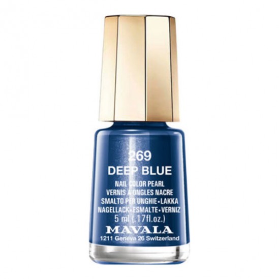 Mavala Mini Color vernis à ongles nacré 269 Deep Blue