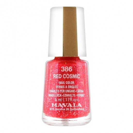 Mavala Mini Color vernis à ongles paillettes 386 Red Cosmic