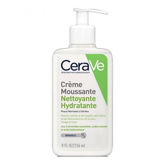 CeraVe crème moussante nettoyante hydratante 473ml