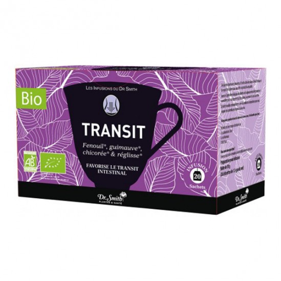 Dr Smith tisane transit bio 20 sachets