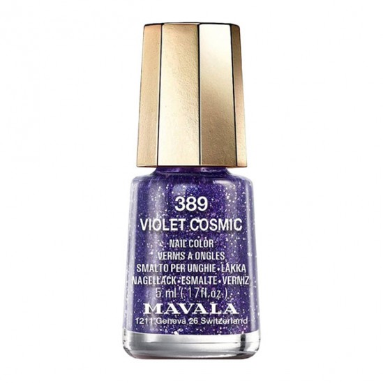 Mavala Mini Color vernis à ongles paillettes 389 Violet Cosmic