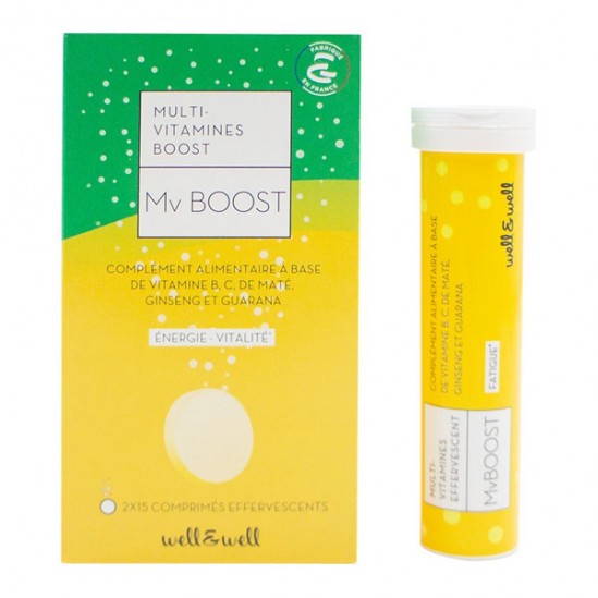 Well & Well Mv BOOST 30 comprimés effervescents