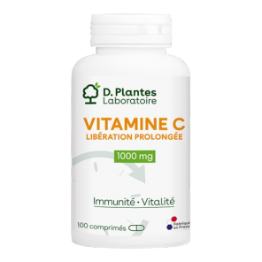 D.Plantes Vitamine C libération prolongée 1000mg 100 comprimés