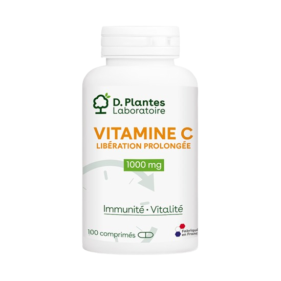 D.Plantes Vitamine C libération prolongée 1000mg 100 comprimés