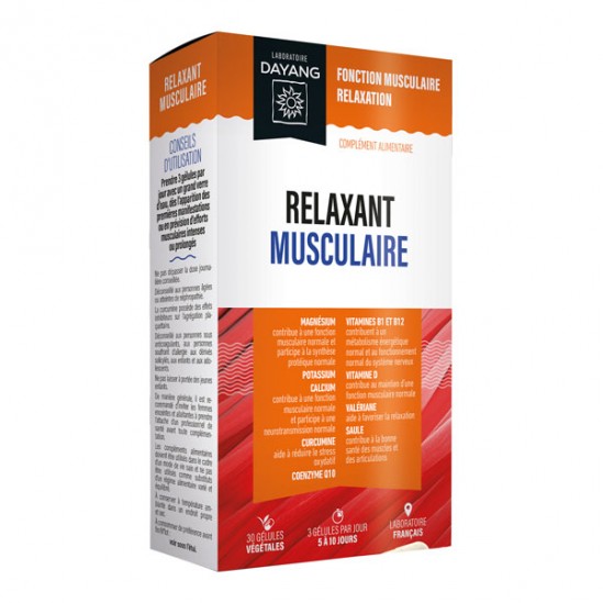 Dayang Relaxant Muscuclaire 30 gélules végétales