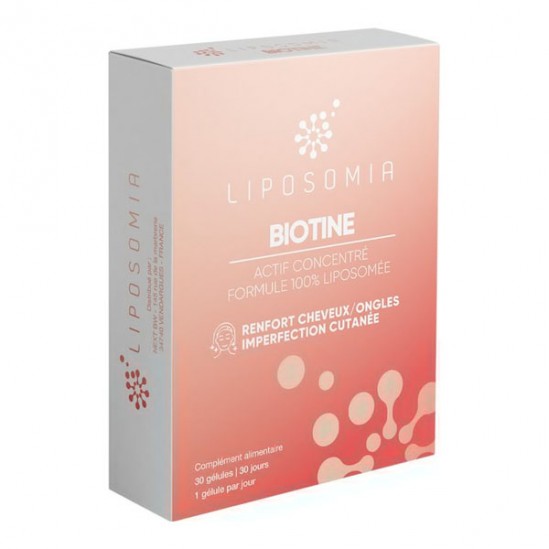 Prescription Nature Biotine Liposomia 30 gélules