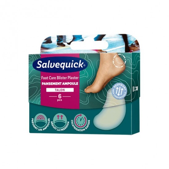 Salvequick Blister Prevention Heels pansement ampoule talon 6