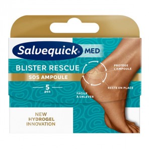 Salvequick Blister Rescue sos ampoule 5 pièces