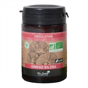 Dr Smith Ginkgo Biloba bio 180 gélules