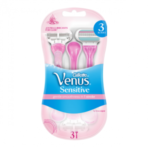 Gillette Venus Sensitive 3 rasoirs jetables