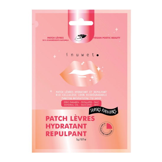 Inuwet patch lèvres hydratant repulpant 5gr