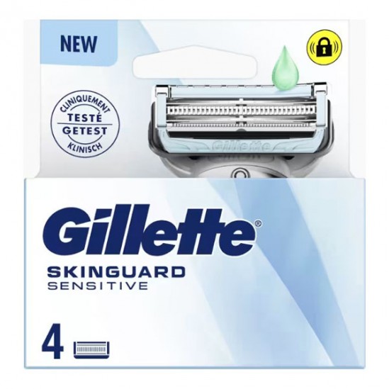 Gillette Skinguard lames de rasoir Aloe Vera 4 unités