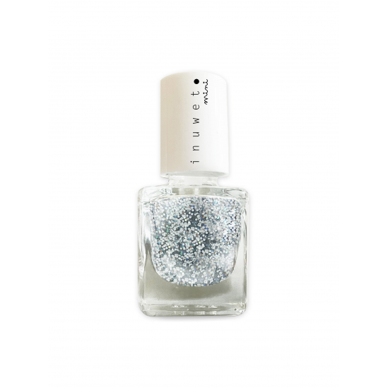 Inuwet vernis à ongles kids 03 Argenté parfum vanille