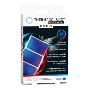 Bausch & Lomb ThermCool Hot Flex Plus poche de gel 11x24 cm