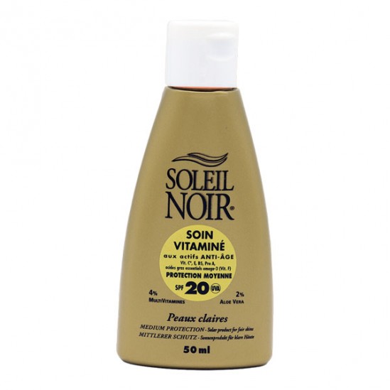 Soleil Noir soin vitaminé SPF20 - 50ml