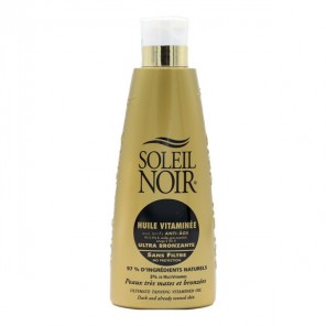 Soleil Noir huile vitaminée sans filtre 150ml