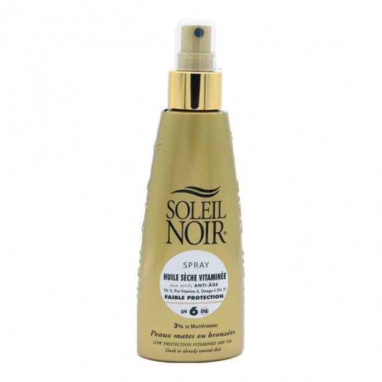 Soleil Noir spray huile sèche vitaminée SPF6 - 150ml