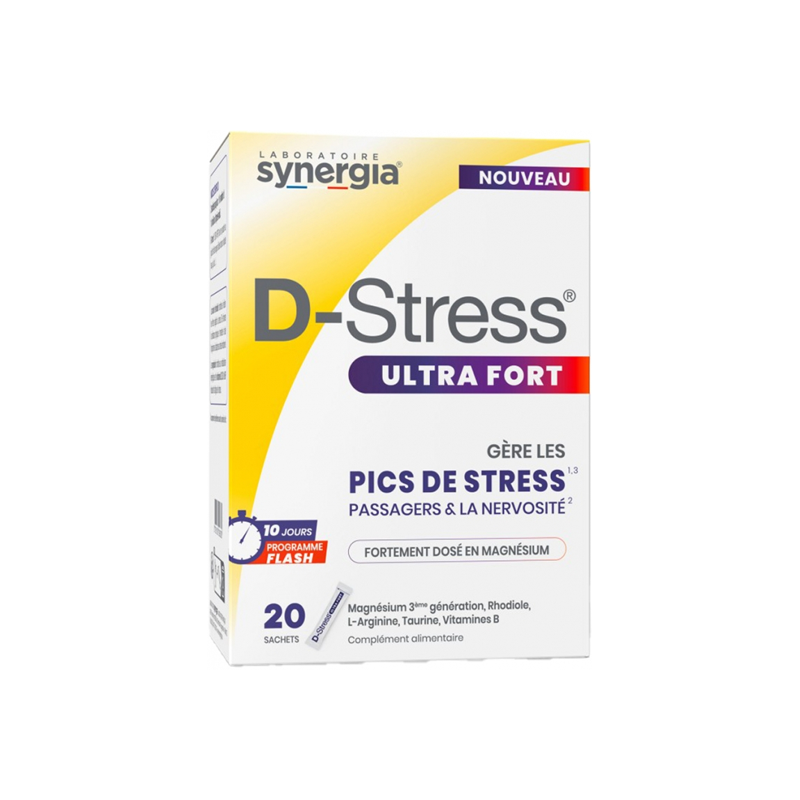 Synergia D-Stress Ultra Fort 20 sachets