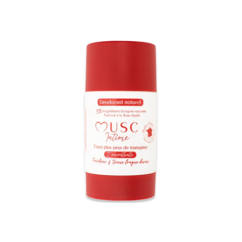 Musc Intime L'Envoûtante Rose Mystik déodorant naturel 50gr